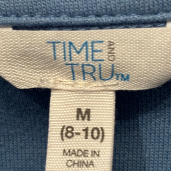 Time and Tru Shaket Blue 8/10 - Picture 6 of 8